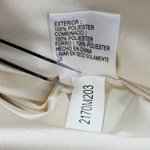 GIANNI BINI Dress Size‎ L Blue Green Misty Floral Sleeveless Ruffled Dress Party - Picture 5 of 9